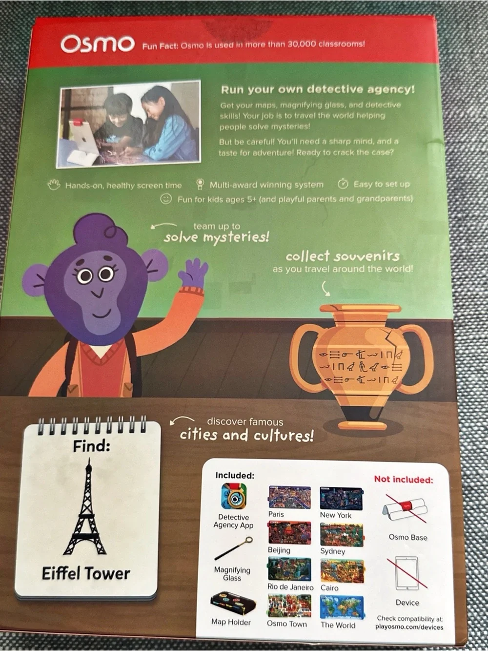 Osmo Detective Agency Kids Learning Game -